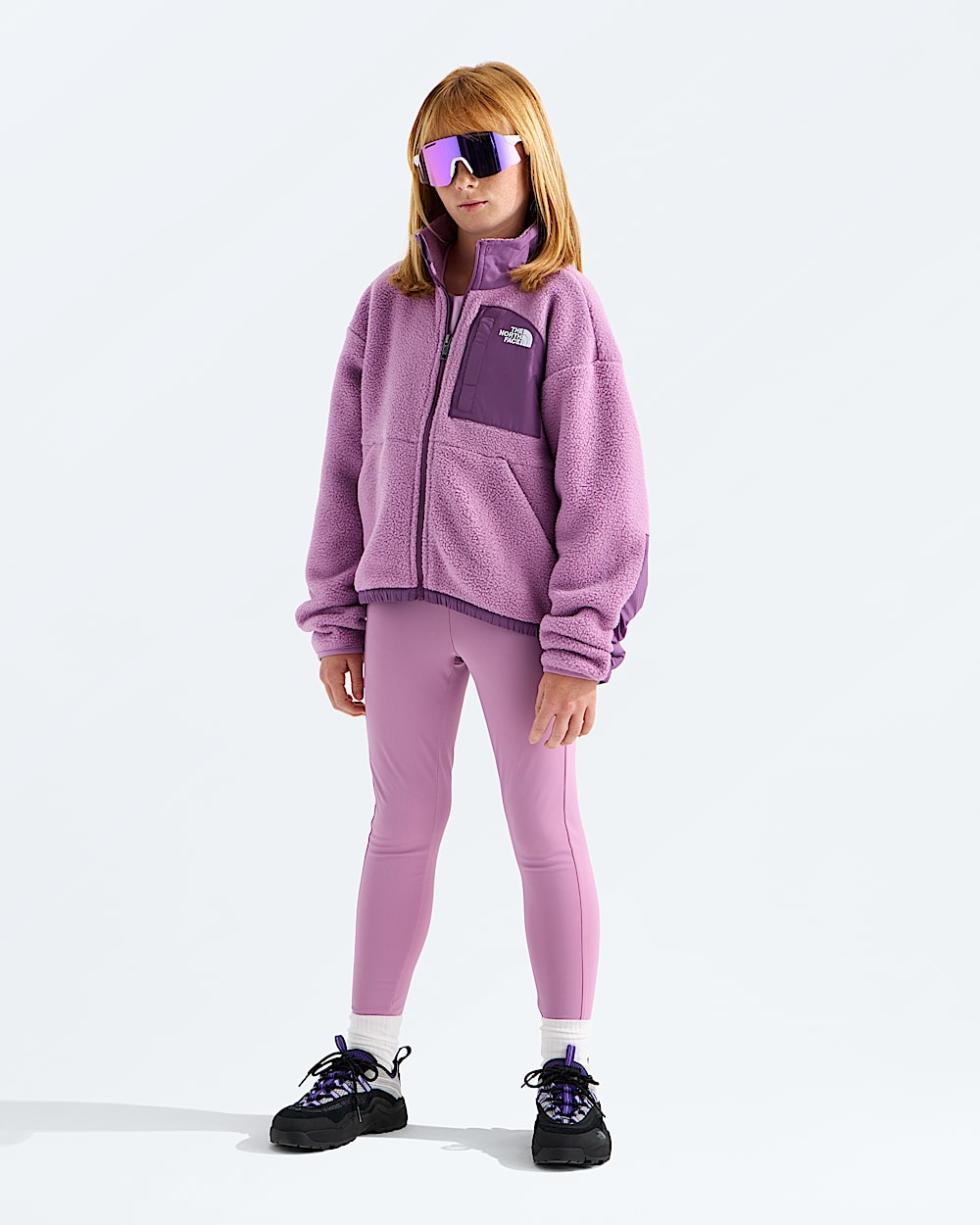Manteau Yumiori Off Peak  glissire pleine longueur pour filles TNF HERO2