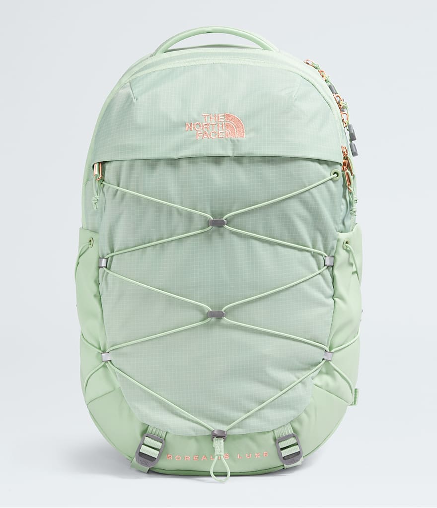 Light blue north face backpack discount