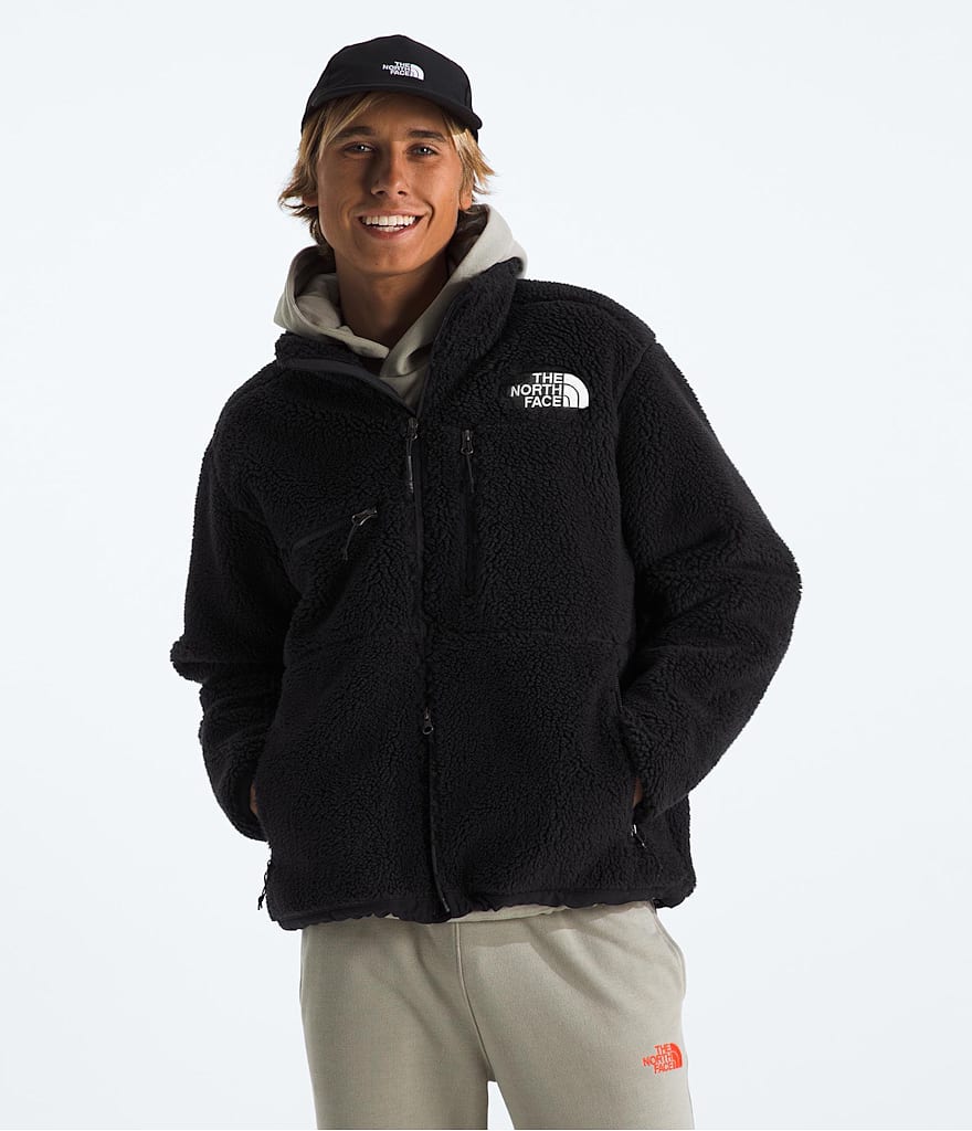 Men's north face denali hoodie fleece jacket online