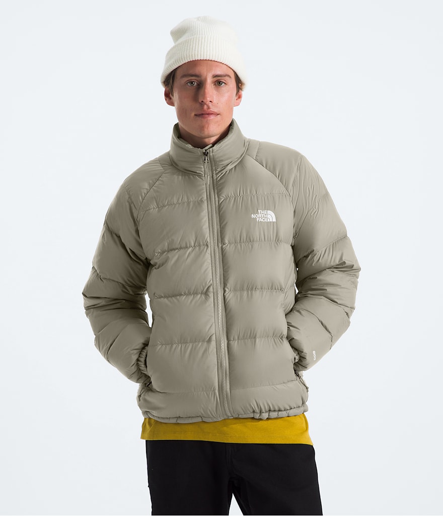 North face grey coat mens shop