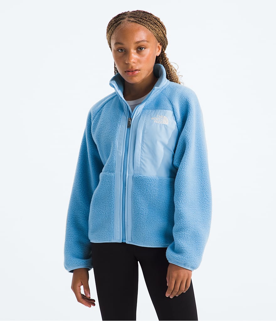 Girls full zip fleece hotsell