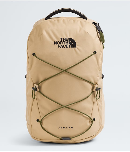 North face beige backpack top