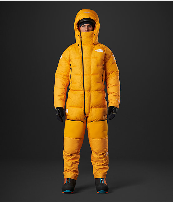 Gold north face coat clearance