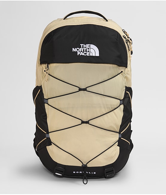 Beige north face backpack on sale