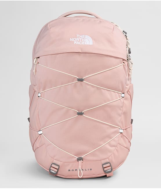 pink backpack The North Face