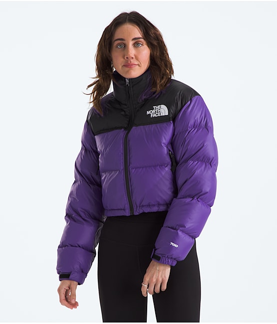 Purple Puffer Jackets Bubble Coats The North Face