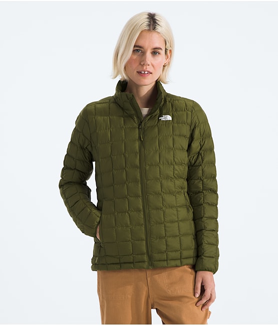 Northface green coat 2025