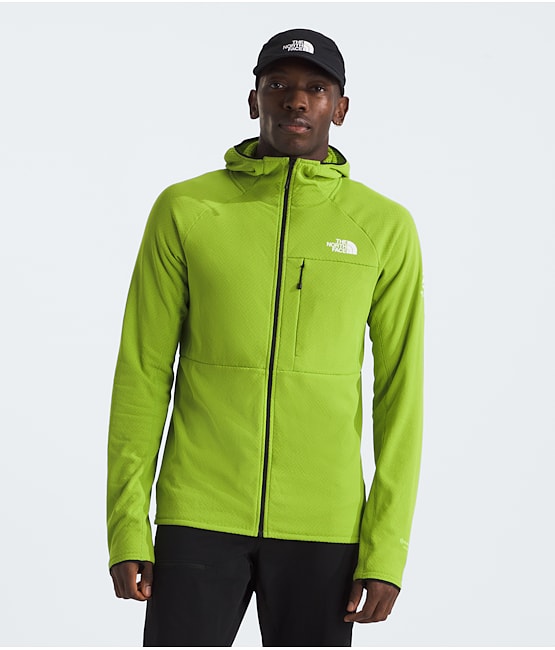 Lime green north face jacket shop