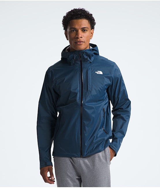 Blue and grey north face jackets clearance