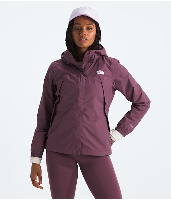 North face white rain jacket online