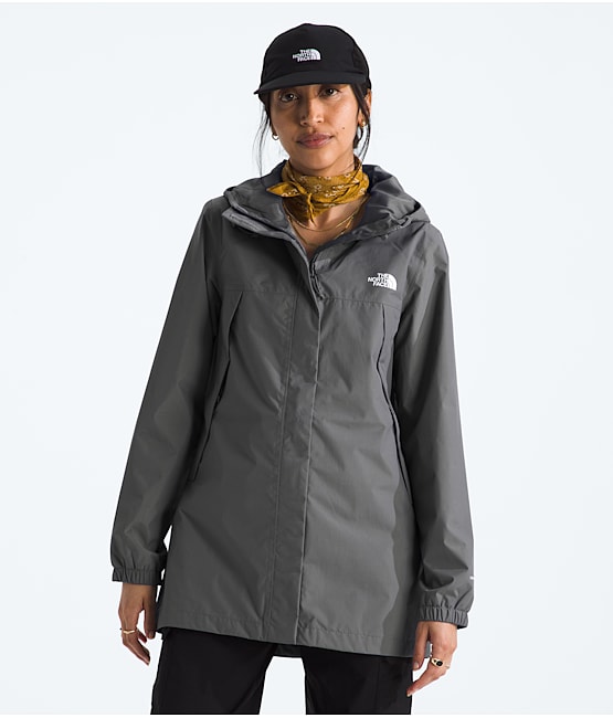 Gray rain jacket shop