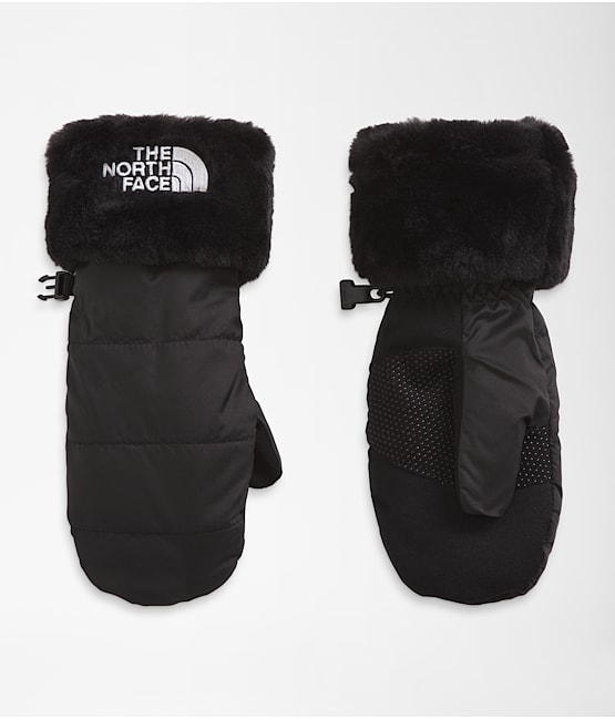 The North Face Mossbud Swirl Mitts Kids XL TNF Black