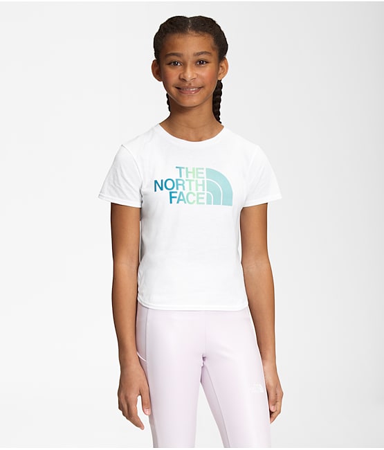 Girls north face top new arrivals