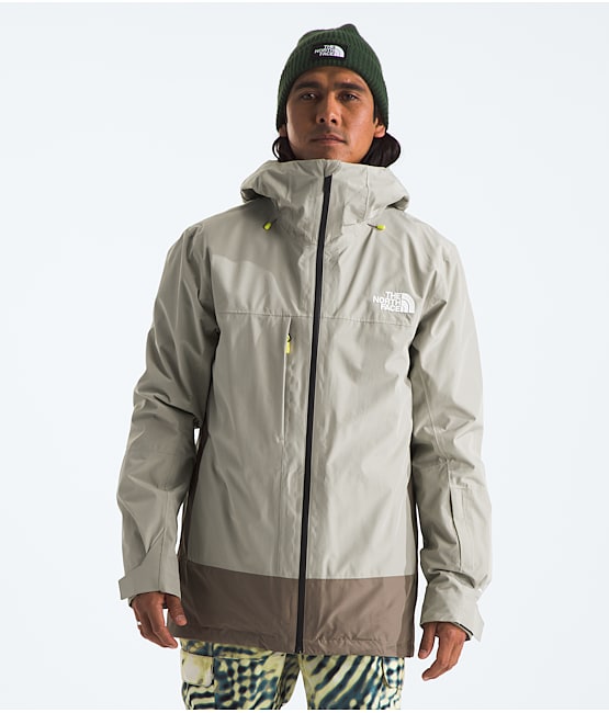 North face white and grey jacket online