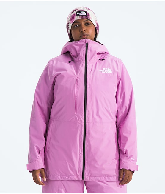 North face pink womens jacket online