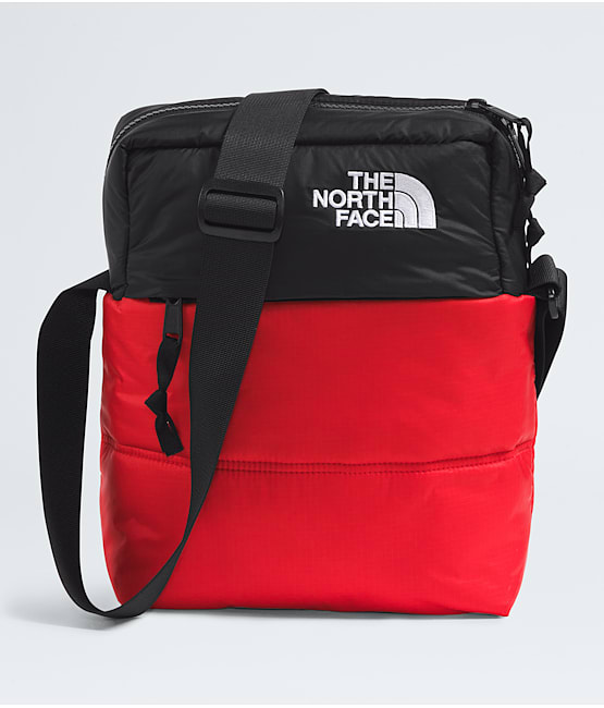 North face bag red hot sale