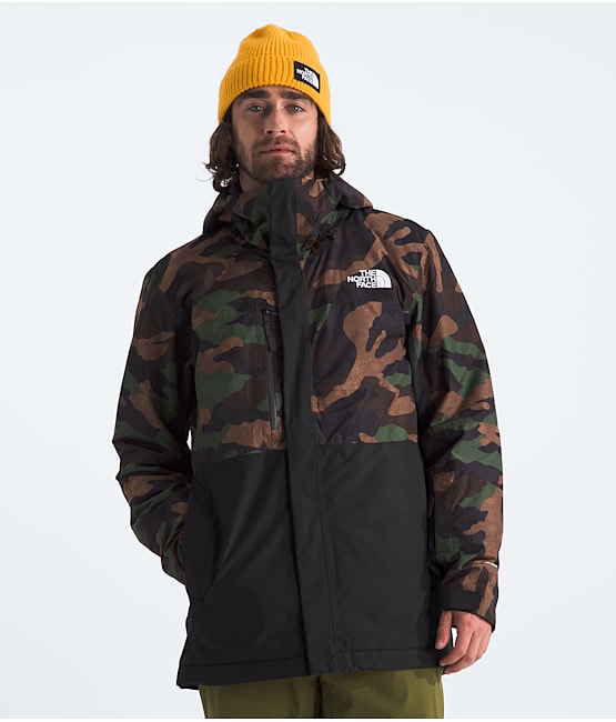 North face camouflage coat shop