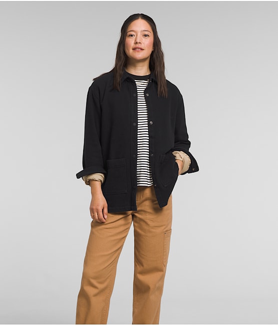 Women s Valley Twill Utility Shacket The North Face