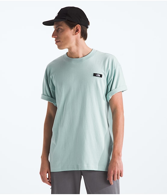 North face mens t shirt slim fit store