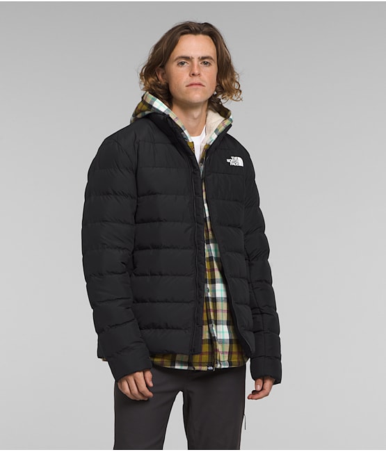 North face long mens jacket discount