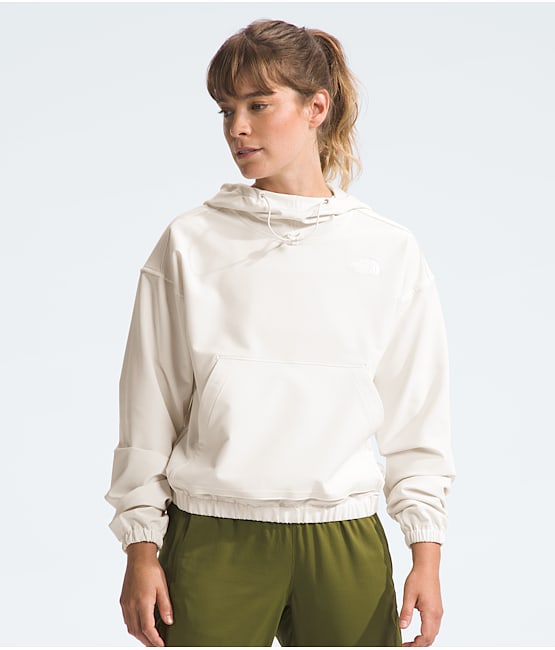 North face white sweater top