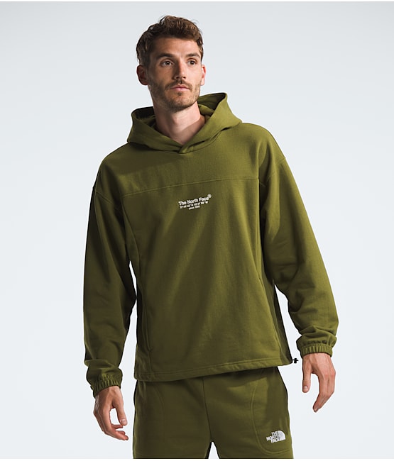 Dark green north face hoodie outlet