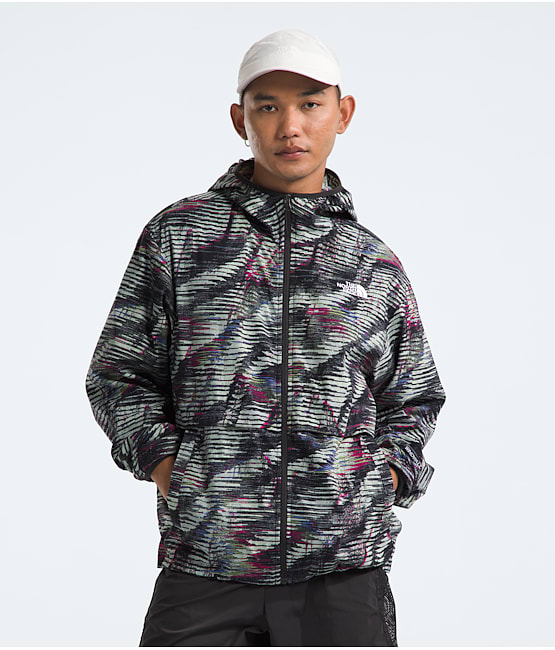 Black north face windbreaker hotsell