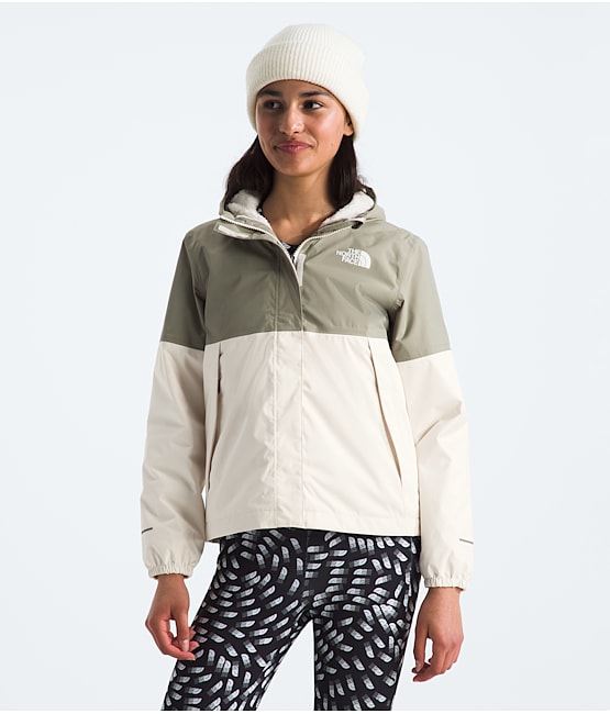 Girls north face resolve jacket online