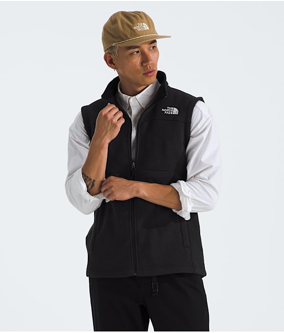 north face vest with dress shirt Hard to feel like a gangster in an outfit designed for self-employed people  over 35. The North Face vest is basically business casual for people who  file quarterly estimated taxes