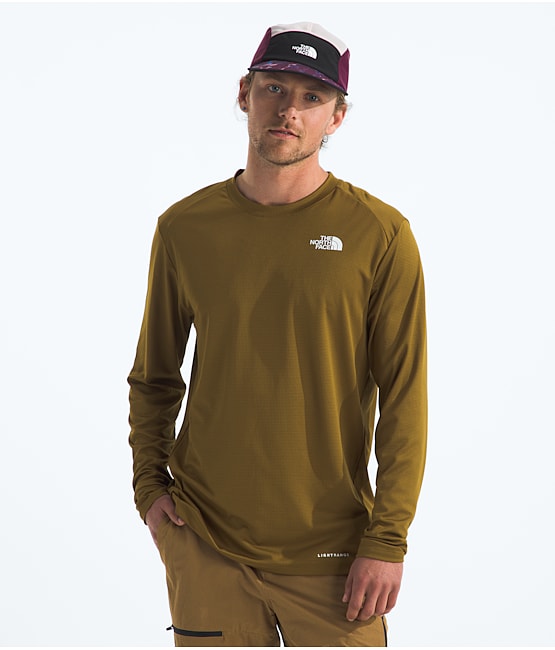 North face long sleeve mens clearance