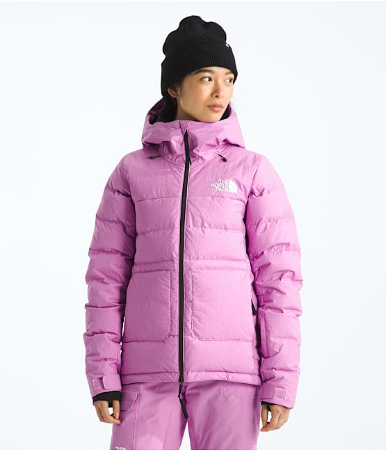 North face puffer jacket womens pink store