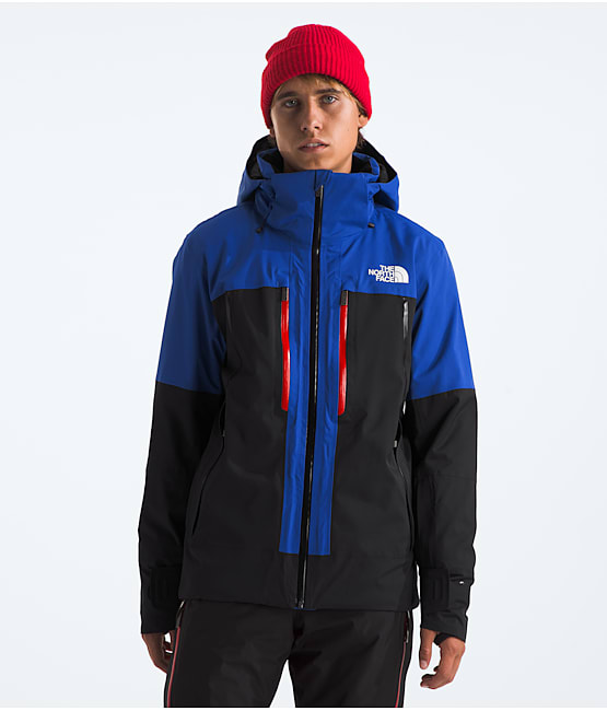 North face blue ski jacket clearance