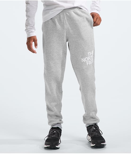 Light grey north face joggers shop