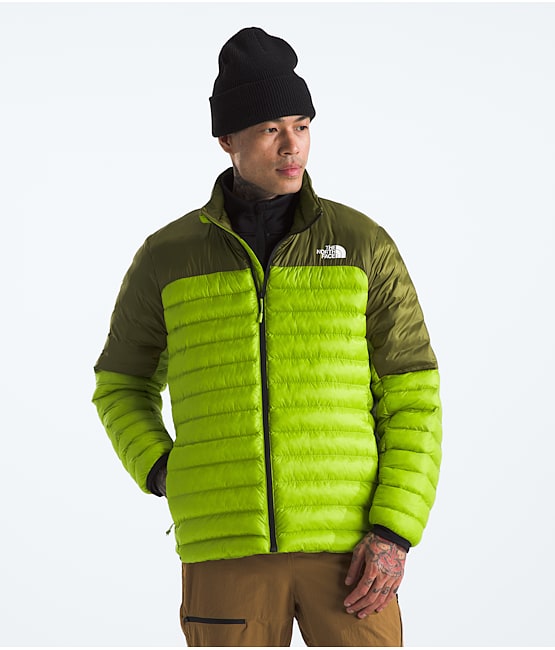 Multicolor north face jacket discount