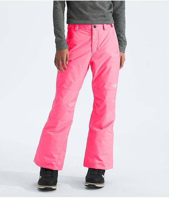 Girls north face snow pants shop
