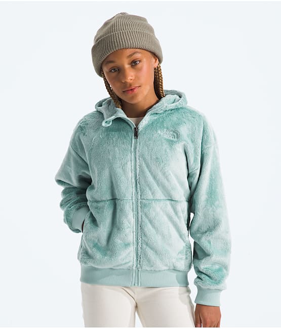 Girls fleece north face top
