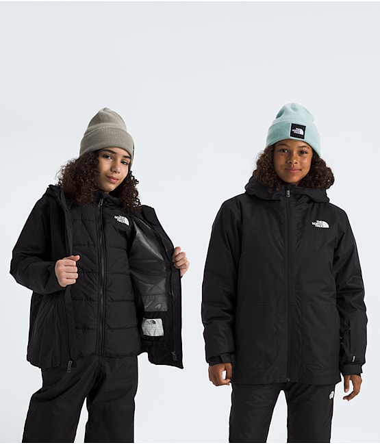 Girl north face jackets clearance top