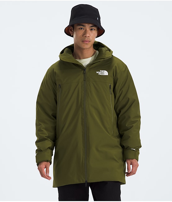 North face jacket mens parka sales