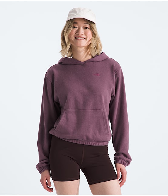 North face pink sweatshirt top