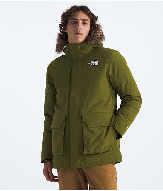 North face extra long coat online