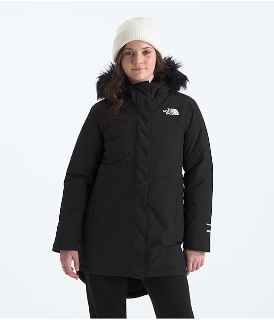 North face ladies parka top