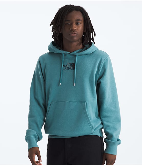 Blue north face hoodie top