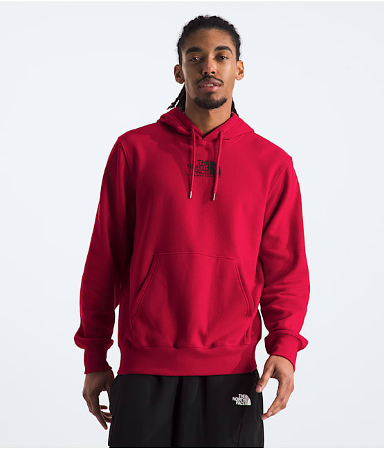 Red Hoodies Sweatshirts for Men Women The North Face