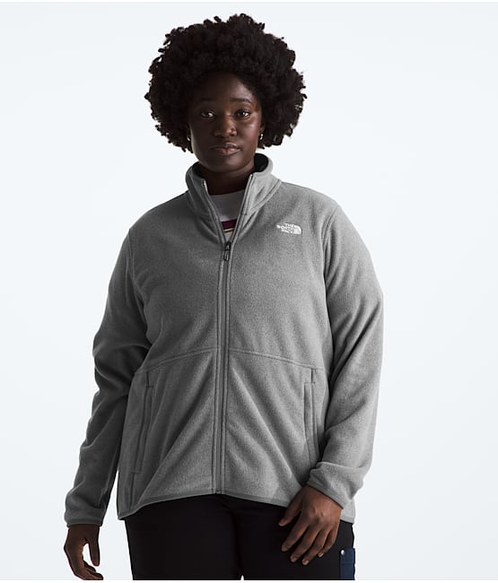 North face fleece jacket women's plus size new arrivals