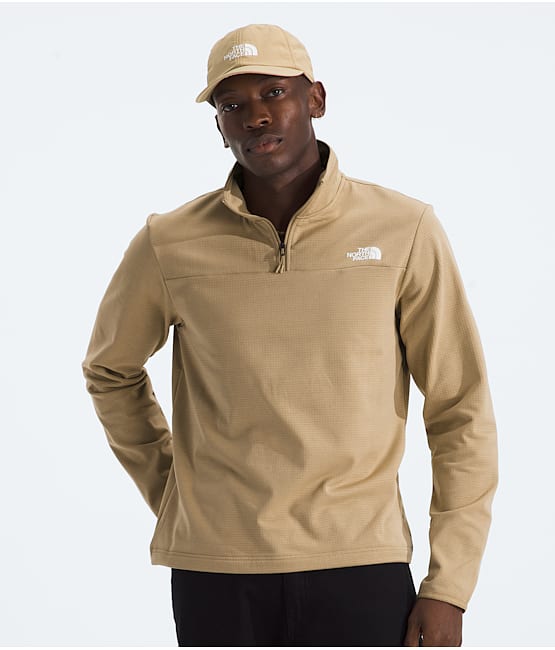 North face fuzzy half zip new arrivals