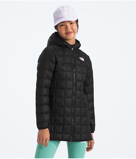 North face girls parka top