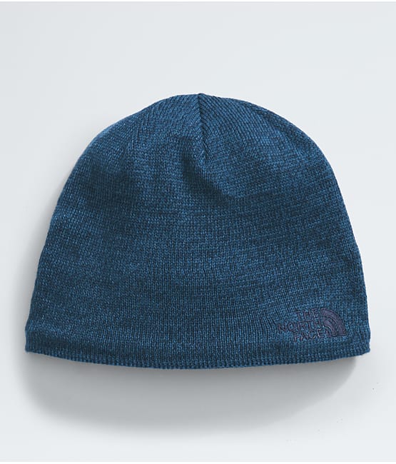 North face blue beanie hat cheap