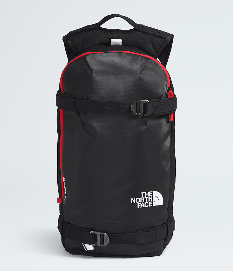 The North Face Slackpack 2.0 Backpack Black Red