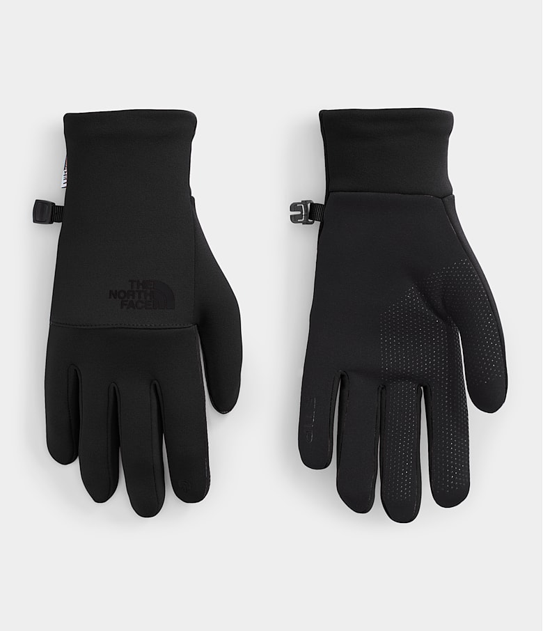 North face fuzzy gloves discount