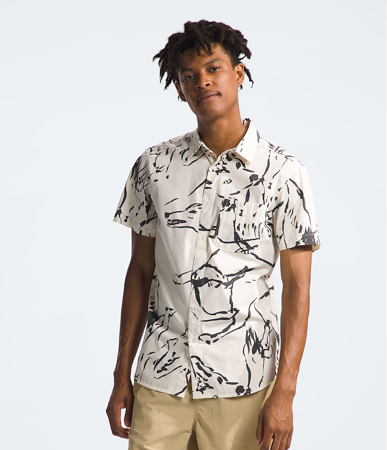 Men s Short Sleeve Baytrail Pattern Shirt